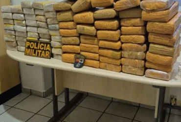 Polícia Militar apreende 103 tabletes de drogas em Torixoréu
