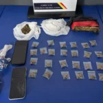Polícia Militar apreende drogas e prende quatro suspeitos em Mirassol d’Oeste