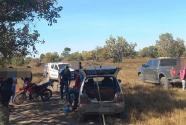 Polícia Militar detém seis suspeitos de invasão em propriedade rural