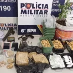 Polícia Militar apreende 630 porções de drogas e arma em Cáceres