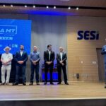 Prefeito destaca parceria com Sistema S e pujanca de Sinop em inauguracao do Sesi