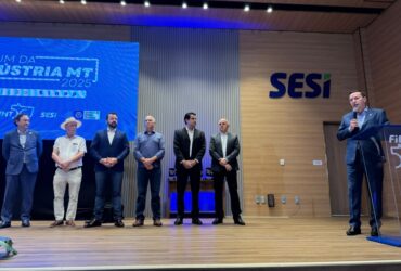 Prefeito destaca parceria com Sistema S e pujanca de Sinop em inauguracao do Sesi