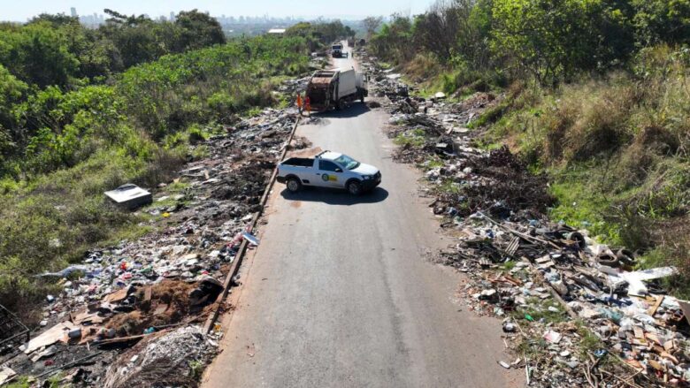 Prefeitura de Varzea Grande realiza mais de 60 atendimentos e retira 100 toneladas de lixo na primeira semana de agosto