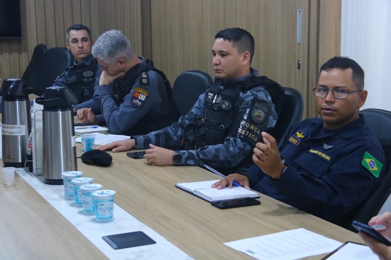 Prefeitura e Forcas de Seguranca se reunem para definir os ultimos detalhes do Festeja Sinop 2025