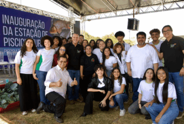 Producao local de peixes e alimentos saudaveis sao fortalecidos com entrega de estacao de piscicultura e horta tecnologica em Mato Grosso