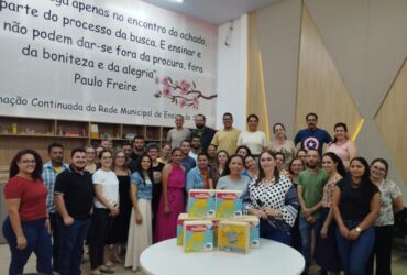 Professores da rede municipal participam de formacao sobre ensino da matematica em Sinop