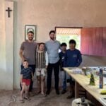 Promotor de Justica visita instituicao apoiada com recursos via Bapre em Novo Sao Joaquim