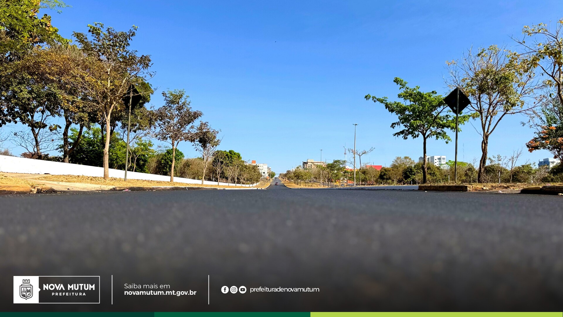 Revitalizacao de ruas e ciclovias em Nova Mutum alcanca mais de 251 mil m² em 2025