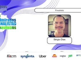 Sergio Dias e finalista do Premio 100Admirados Jornalistas Brasileiros Divulgacao