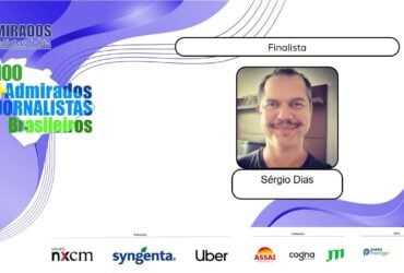 Sergio Dias e finalista do Premio 100Admirados Jornalistas Brasileiros Divulgacao