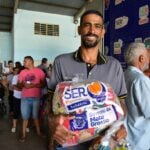 Setasc realiza acao solidaria em Primavera do Leste com entrega de cestas kits e orientacoes para comunidade