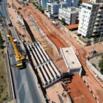 Sinfra conclui lançamento de vigas e libera trânsito na Miguel Sutil