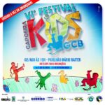 Sorriso sedia Festival de Capoeira Kids neste sabado