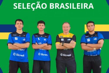 Tecnico e atletas de Sorriso convocados para a Selecao Brasileira Cadete de Handebol