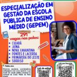 UNEMAT abre inscricoes para especializacao em Gestao da Escola Publica de Ensino Medio no Polo UAB de Sorriso