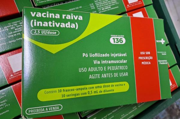 Vacina contra a raiva humana esta disponivel em dois pontos de Sorriso