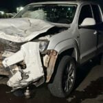 Motociclista morre em colisão com caminhonete na BR-070, em Cáceres