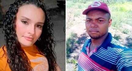 Mulher é morta a facadas pelo companheiro na frente da mãe e da filha em Novo Santo Antônio 82 Maquiane de Brito Arruda, 28, foi assassinada dentro de casa na noite de quinta-feira (28). Suspeito, identificado como Calil Moreira Nunes, 28, fugiu após o crime e está foragido.
