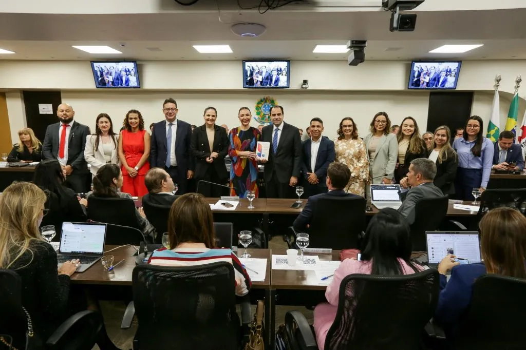 Advocacia de Lucas do Rio Verde é recebida no Conselho Federal da OAB em Brasília 82 comitiva