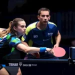 Calderano e Bruna Takahashi avançam às quartas de duplas mistas no Europe Smash