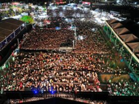 Com entrada gratuita, quatro dias de festa celebraram os 37 anos do município com shows nacionais, rodeio e programação para toda a família