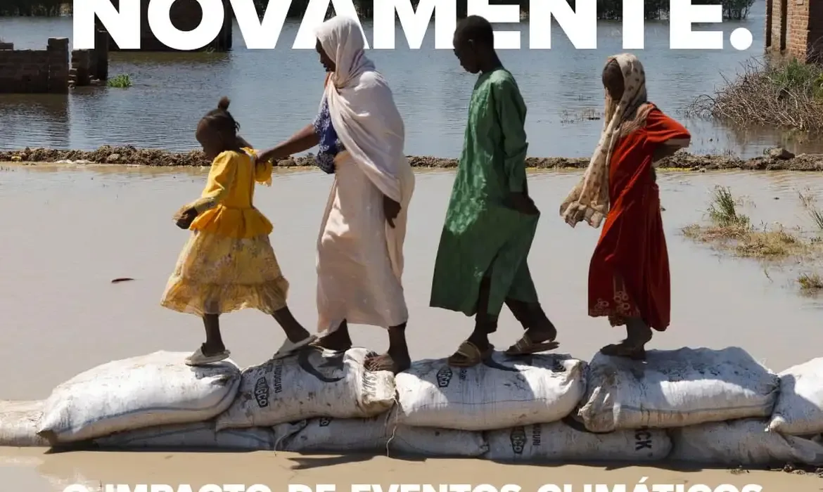 Exposição em SP destaca impacto de eventos climáticos na vida de refugiados