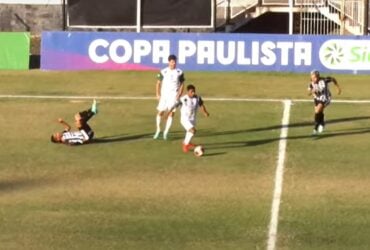 Lance do jogo entre Inter de Limeira x União. Imagem: Reprodução