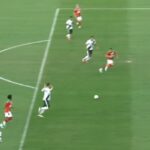 Lance de Portuguesa x Mixto. Imagem: Reprodução