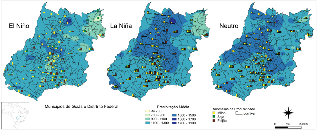 mapa el nino la nina