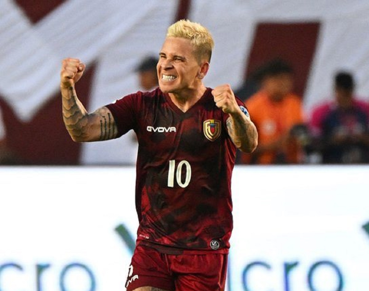 Venezuela x Colômbia: horário, onde assistir e escalações da 18ª rodada das Eliminatórias. Imagem: Seleção venezuelana