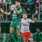 Lance do jogo entre Chapecoense x Vila Nova. Imagem: ACF