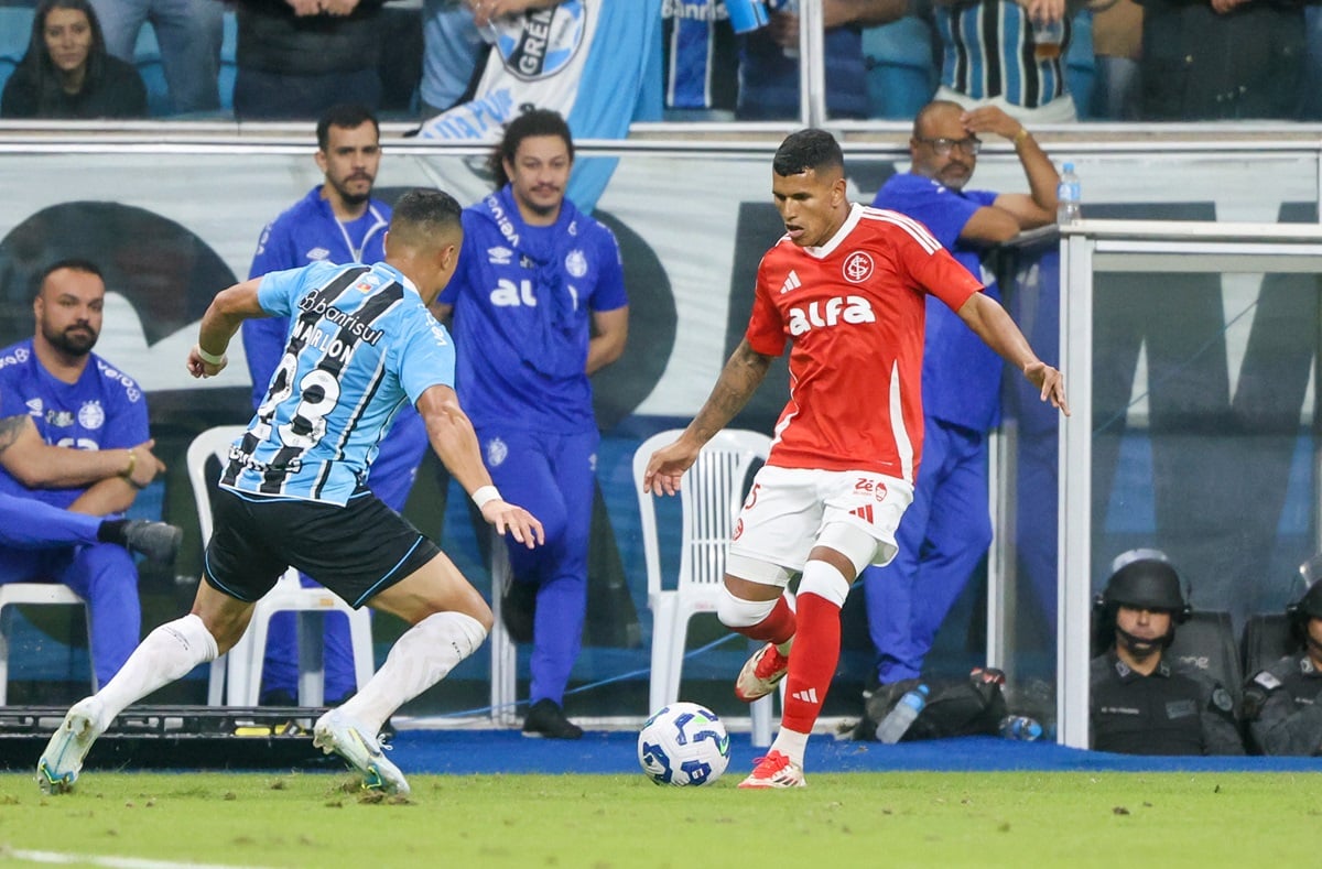 Gre-Nal 448: Internacional x Grêmio — onde assistir, escalações e clima quente no clássico. Imagem: Ricardo Duarte/SCI