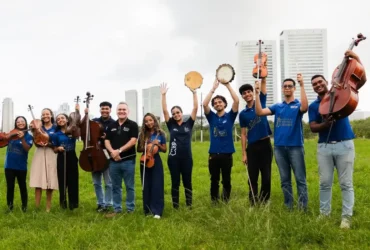 Música transforma jovens do Coque em artistas que vão tocar para o Papa