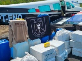 Operação conjunta desarticula esquema de tráfico aéreo em Urucará; aeronave foi inutilizada no local após abandono de criminosos.