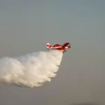 Aeronaves lançam milhões de litros de água em combate a incêndios florestais em Mato Grosso