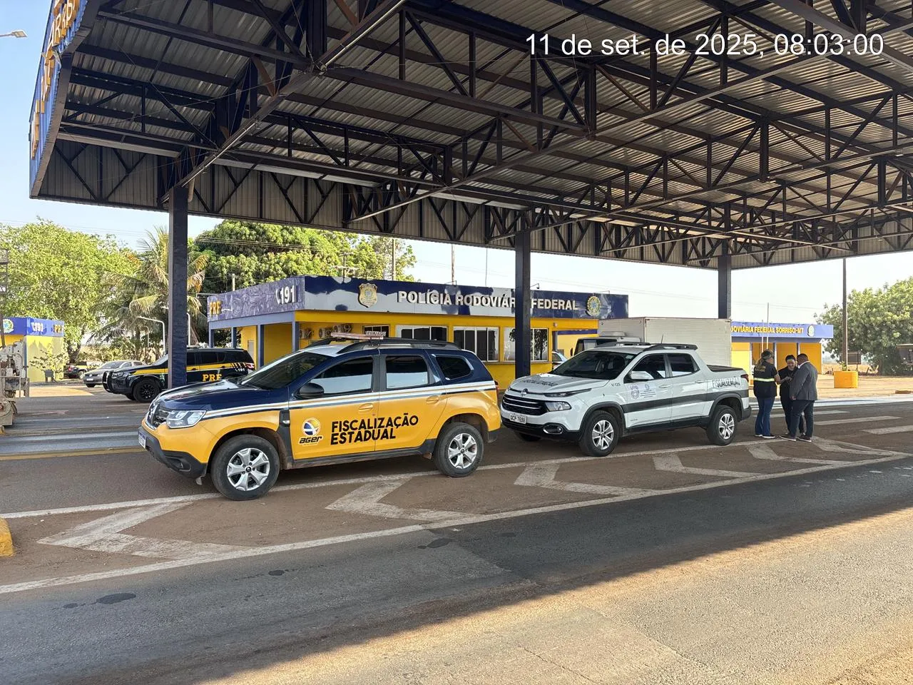 Fiscalização reforçada do transporte intermunicipal em Sorriso garante segurança aos passageiros