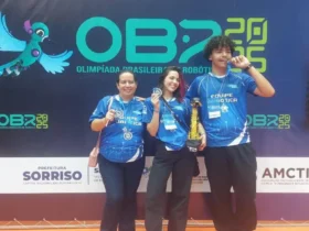 Alunos de Arenápolis conquistam etapa nacional da Olimpíada Brasileira de Robótica