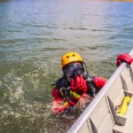 Bombeiros encontram corpo de homem que se afogou no Rio São Lourenço