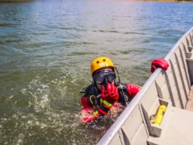 Bombeiros encontram corpo de homem que se afogou no Rio São Lourenço