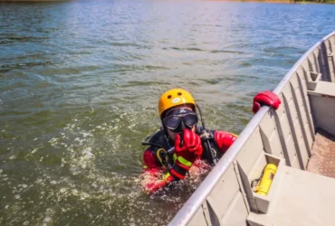 Bombeiros encontram corpo de homem que se afogou no Rio São Lourenço