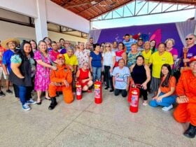 Corpo de Bombeiros de Mato Grosso promove palestra de conscientizacao ambiental para idosos