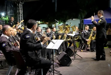 Corpo Musical da PM celebra 133 anos com concerto em Cuiabá por elas