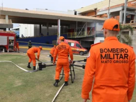 Simulado de incêndio em complexo frigorífico reforça segurança em Várzea Grande