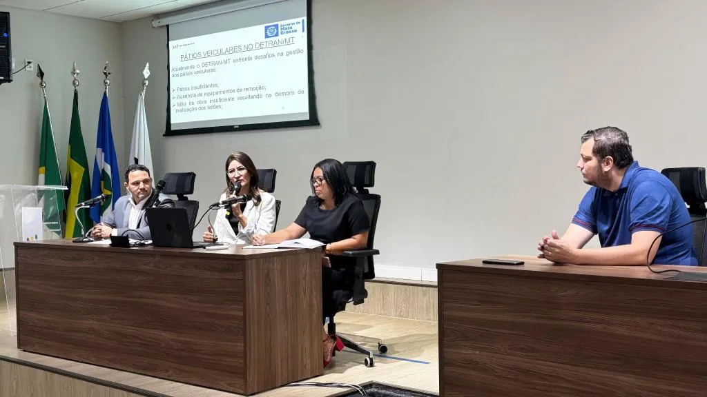 Detran-MT abre audiência pública para concessão de pátios de veículos