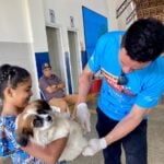 Dia D contra a raiva imuniza mais de 27 mil animais na regiao Leste de Sorriso