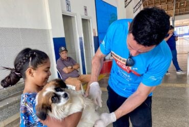 Dia D contra a raiva imuniza mais de 27 mil animais na regiao Leste de Sorriso
