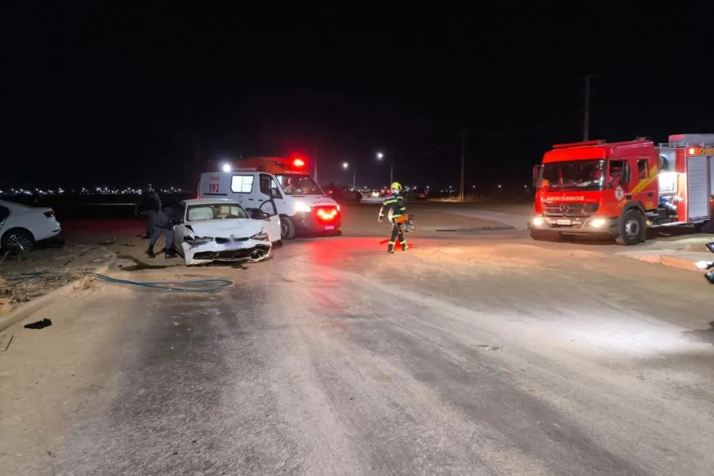 Bombeiros de Mato Grosso realizam desencarceramento em Primavera do Leste