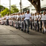 Desfile cívico de 7 de Setembro mobiliza estudantes em Cuiabá