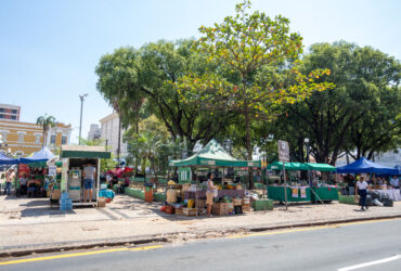 Expositores de Cuiaba comemoram sucesso de vendas na Feira da Agricultura Familiar