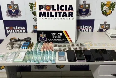Faccionados são presos com drogas e munições em Canarana